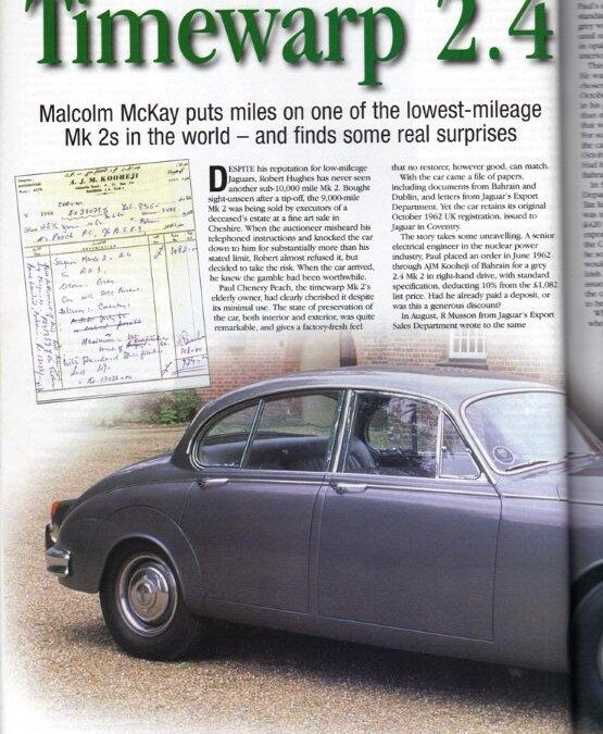 Jaguar World October 2000 – Jaguar 2.4