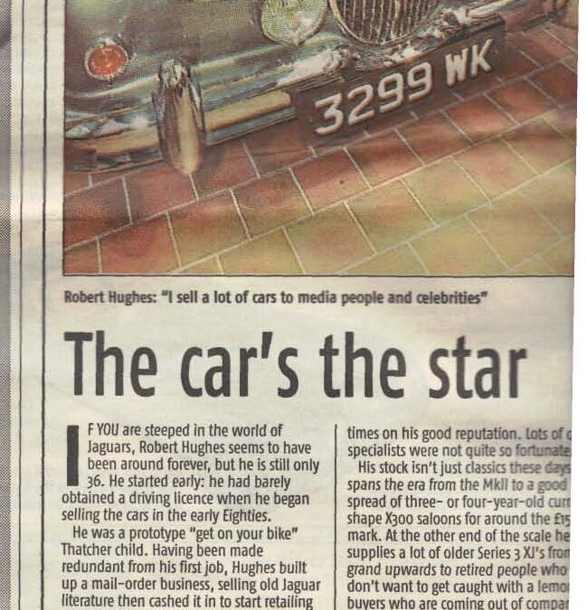The Daily Mail 2001 – The car’s the star