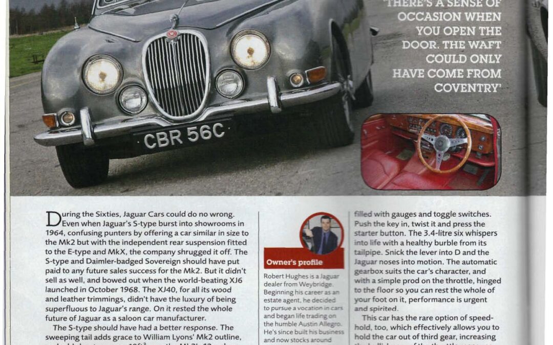 Practical Classics April 2007 – 1965 Jaguar S-Type supplied