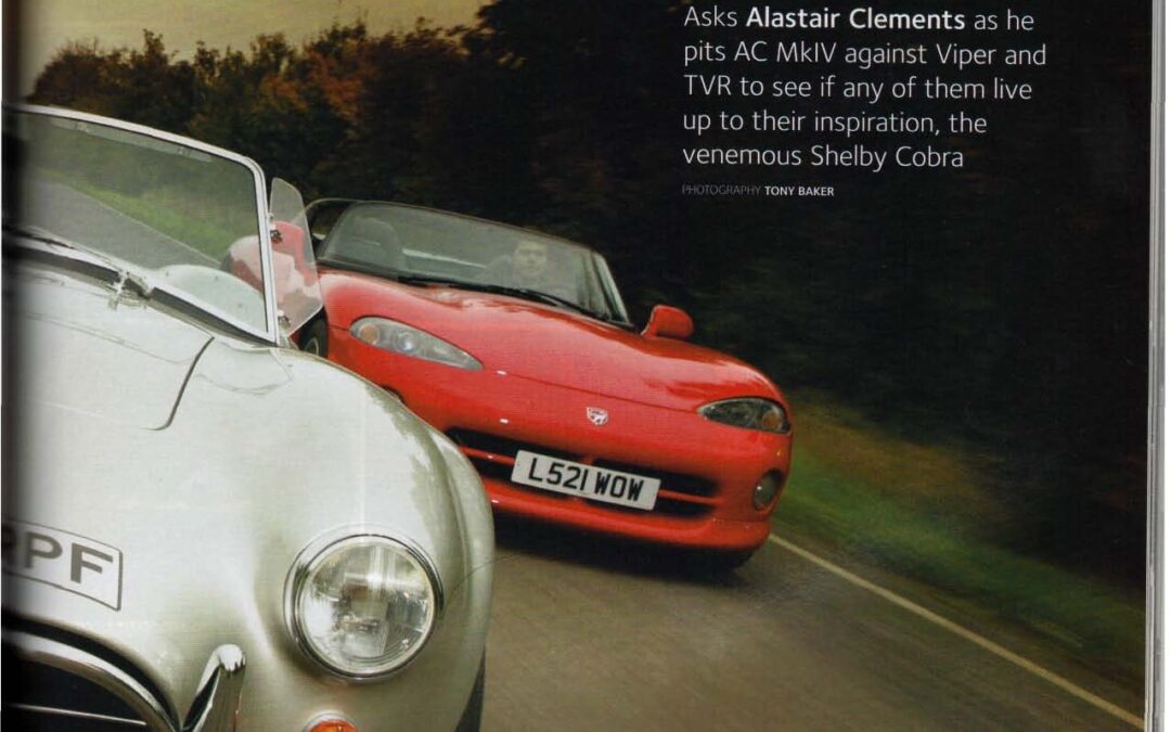 Classic & Sports Car February 2008 – Dodge Viper supplied