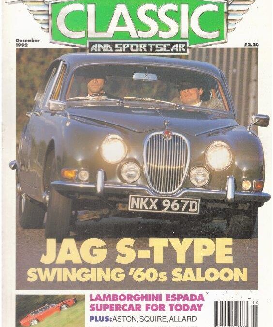 Classic & Sports Car 1992 – Jag S-Type Swinging 60’s Saloon
