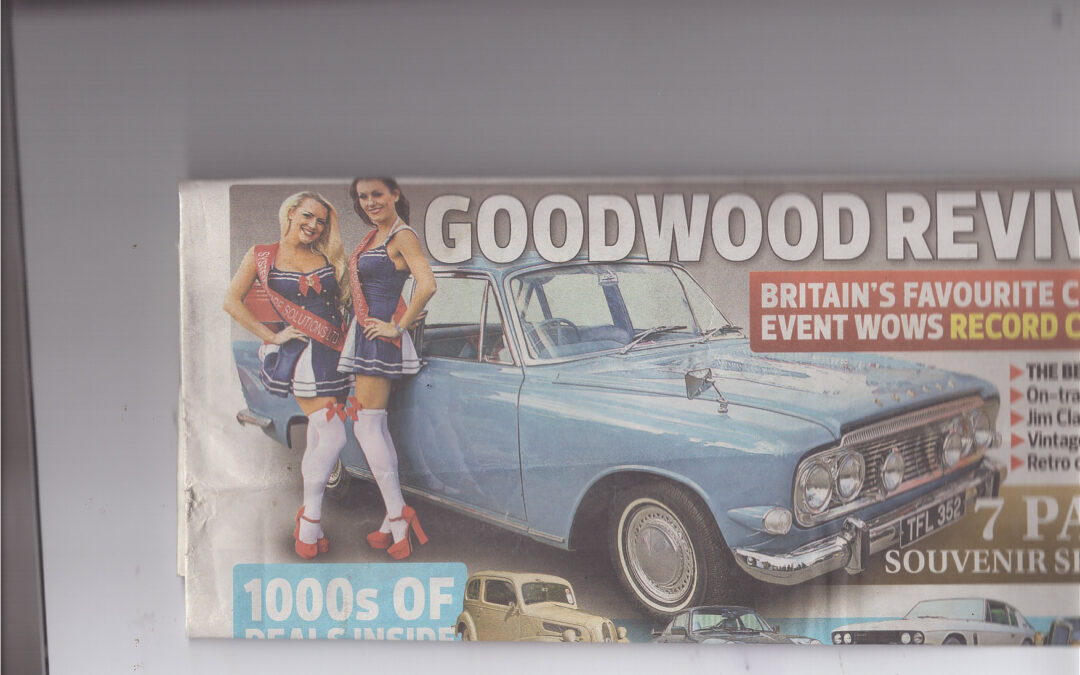 The ex-RH Zodiac spotted at Goodwood 2013 Car and Classic front page